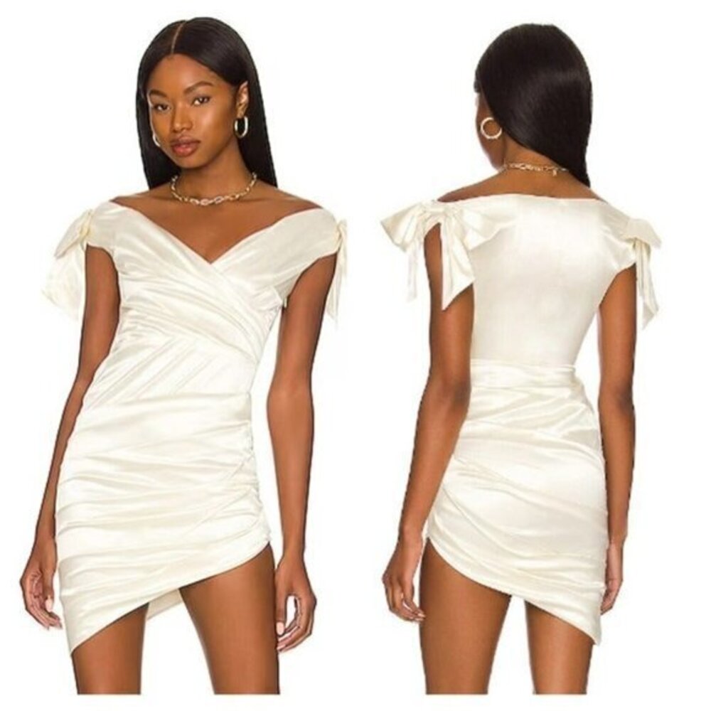 MAJORELLE Lena Mini Dress - Ivory
